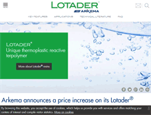 Tablet Screenshot of lotader.com